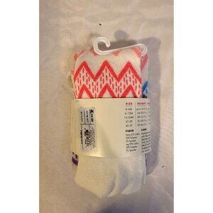 Girls Tights Infant New NWT 12m 24M White Pattern Spring Easter Cat & Jack